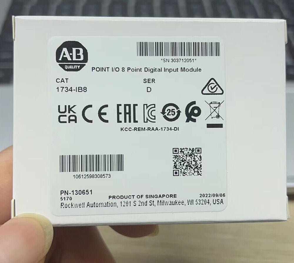 Allen-Bradley 1734-IB8 SER D 8 Point Digital Input Module 1734IB8