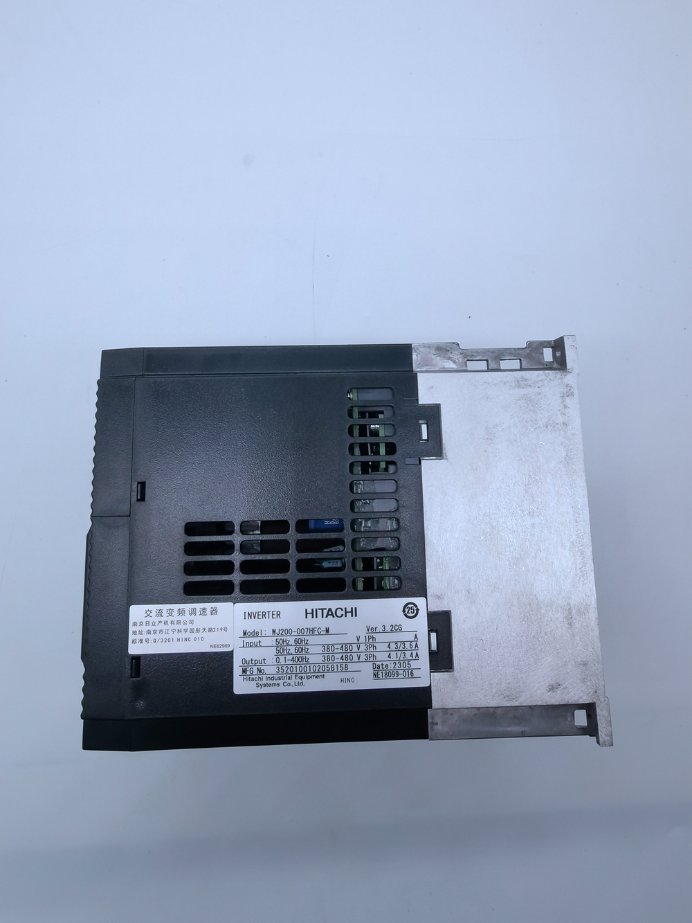 new 1PCS HITACHI frequency converter WJ200-007HFC-M SJ200 0.75KW 380V - HITACHI