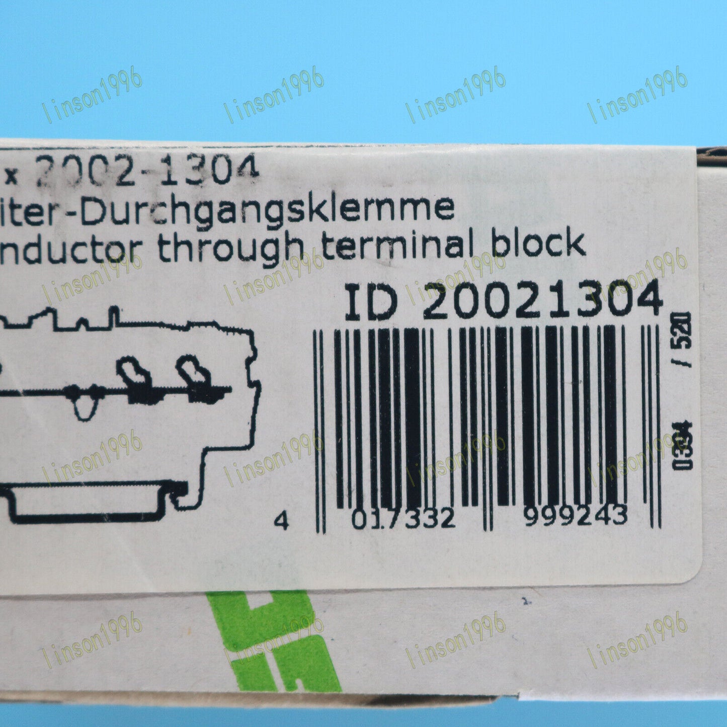 new 100PC/Box 2002-1304 WAGO Terminal Blocks FAST SHIP - WAGO