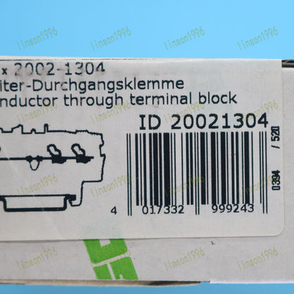 new 100PC/Box 2002-1304 WAGO Terminal Blocks FAST SHIP - WAGO