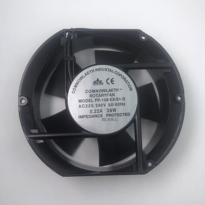 1PCS FP-108EX-S1-B 17251 AC220V/240V 0.22A 38W Metal Cooling Fan
