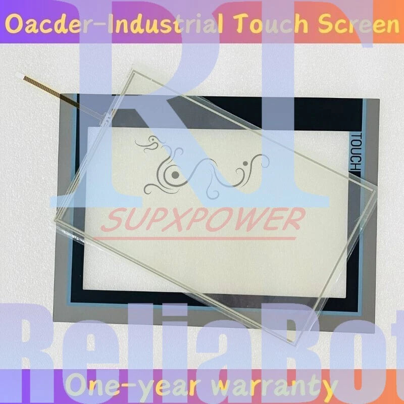 Touch Screen Panel Glass TP1200 Comfort 6AV2124-0MC01-0AX0 +Overlay Film
