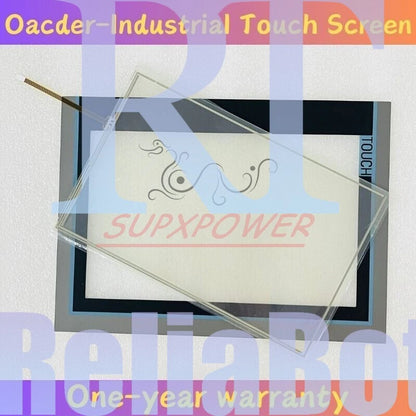 Touch Screen Panel Glass TP1200 Comfort 6AV2124-0MC01-0AX0 +Overlay Film