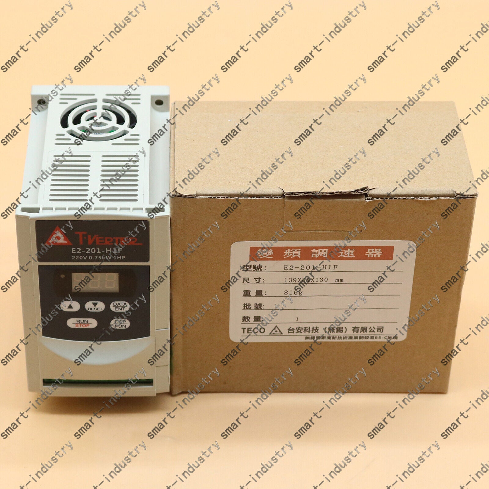 new 1PCS TECO E2-201-H1F E2201H1F Inverter spot stocks