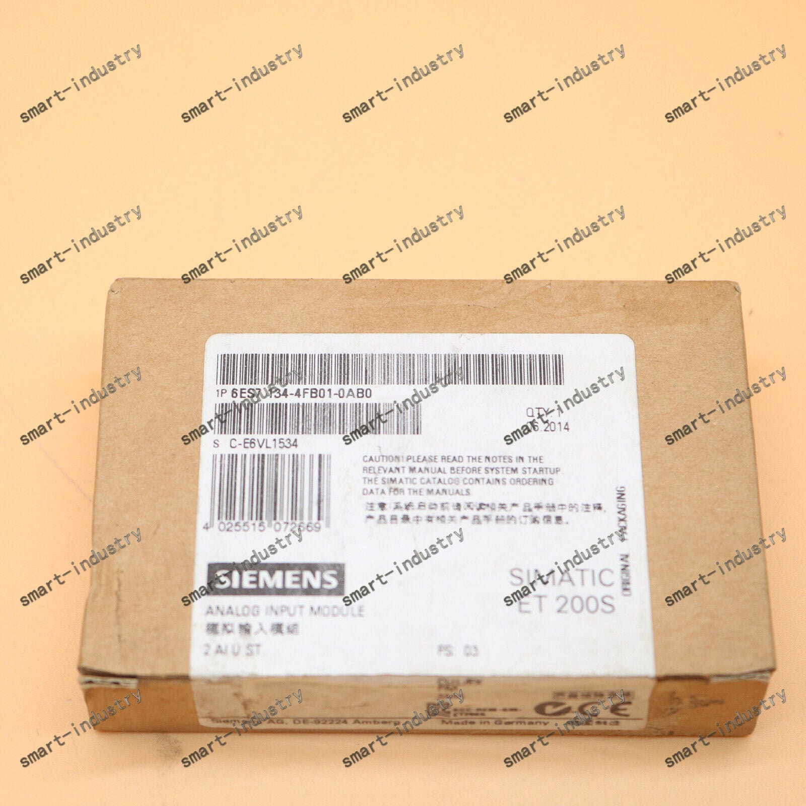 new  SIEMENS 1PS 6ES7134-4FB01-0AB0 6ES7 134-4FB01-0AB0 spot stocks