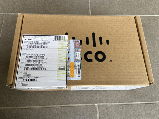 Cisco PWR-C5-1KWAC power supply for Catalyst 9200  Switch