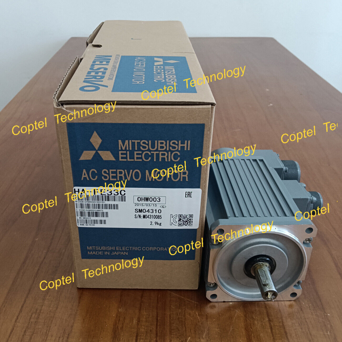 new 1PC MITSUBUSHI HA-FE33C HA-FE33C-S5 AC Servo Motor - MITSUBUSHI