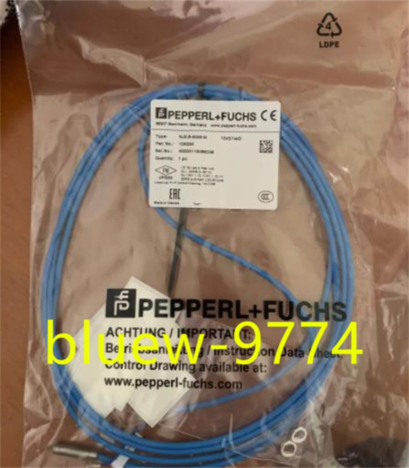 1PCS Pepperl+Fuchs NJ0.8-5GM-N Proximity Switch Sensor - PEPPERL+FUCHS