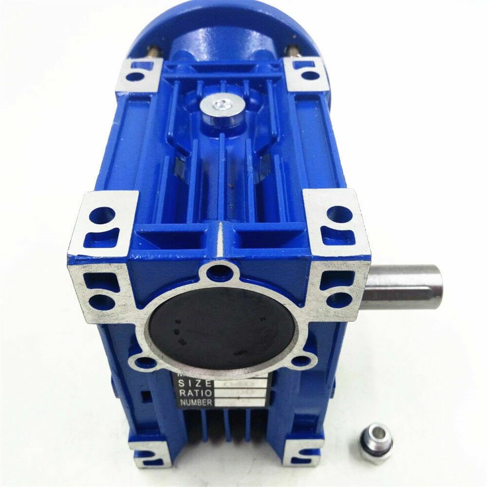 Worm Gear NMRV050 Speed Reducer 80B14 Input 19mm Ratio 10/15/20/25/30/50/60/80:1