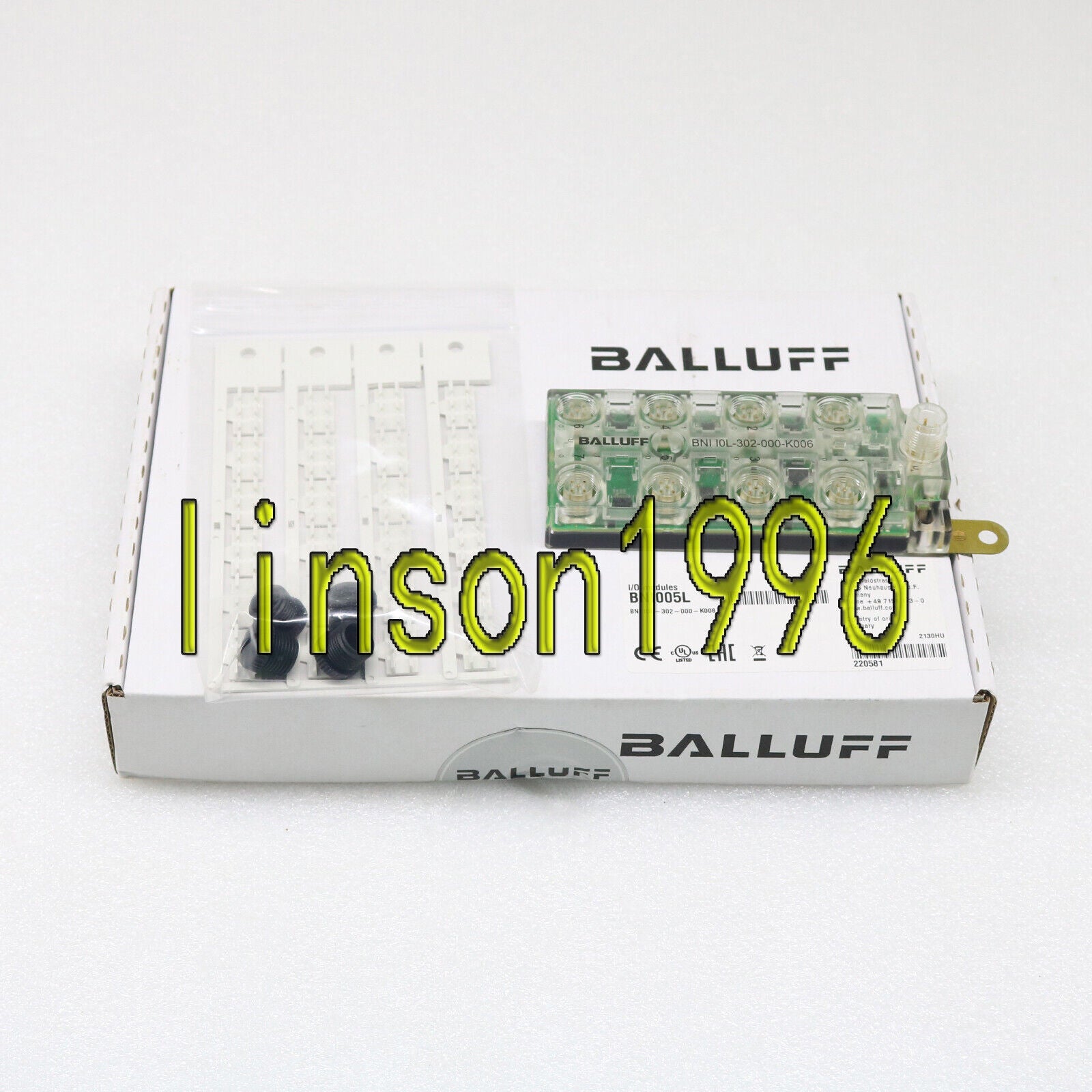 new  Balluff BNI IOL-302-000-K006 BNI005L Module In Box 1 Year Balluff