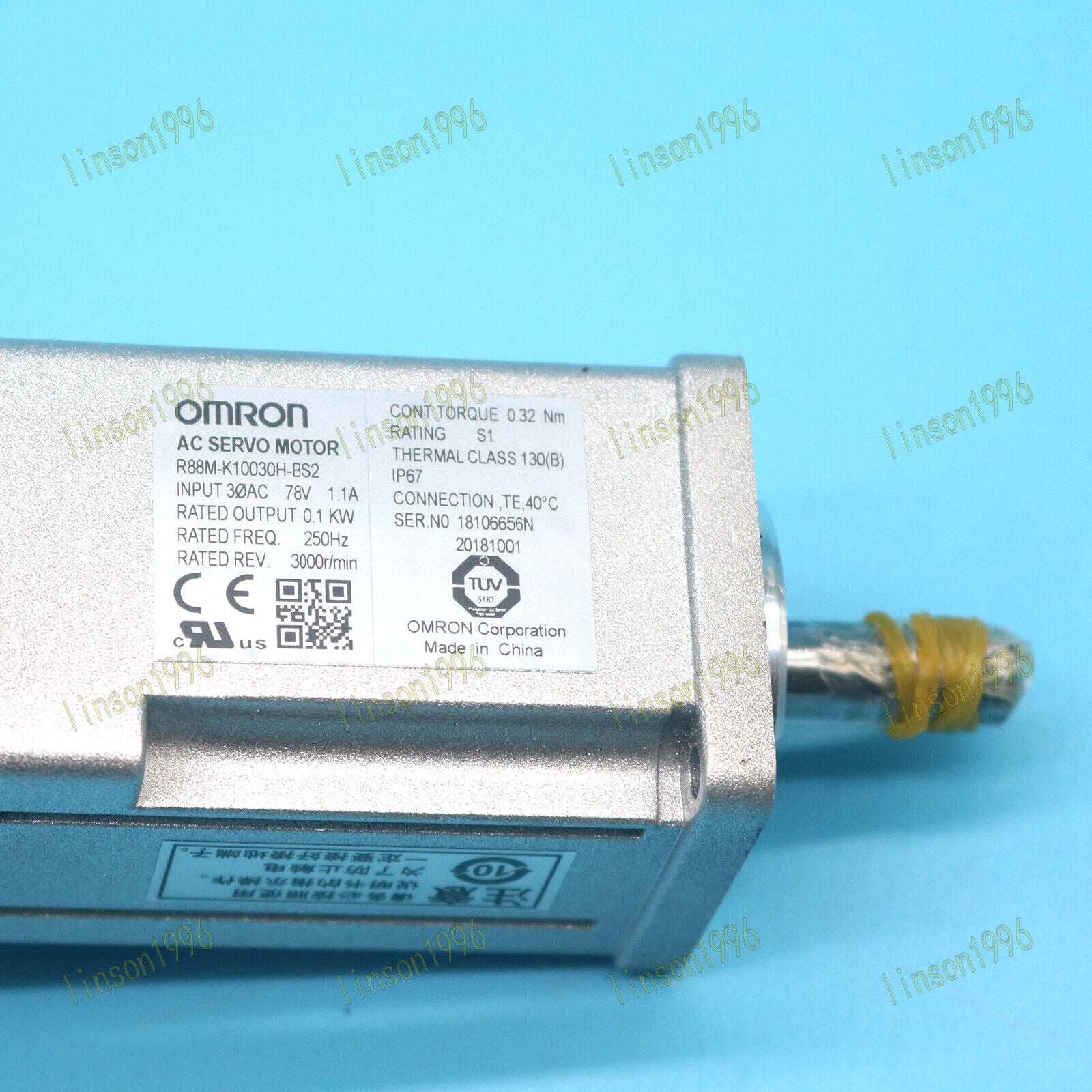 OMRON R88M-K10030H-BS2 AC Servo Motors Spot Stock - OMRON