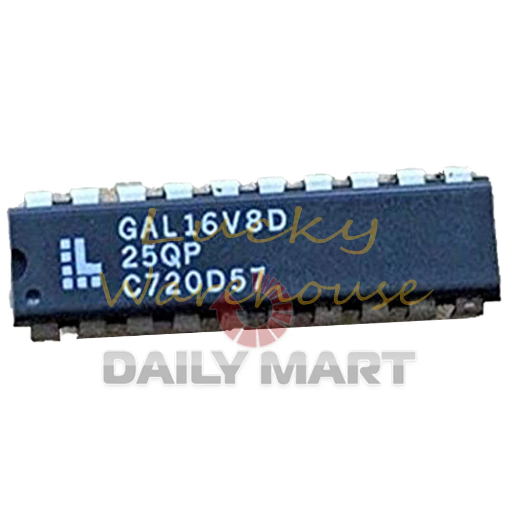50PCS/ LATTICE GAL16V8D-15LP DIP-20 IC Chip