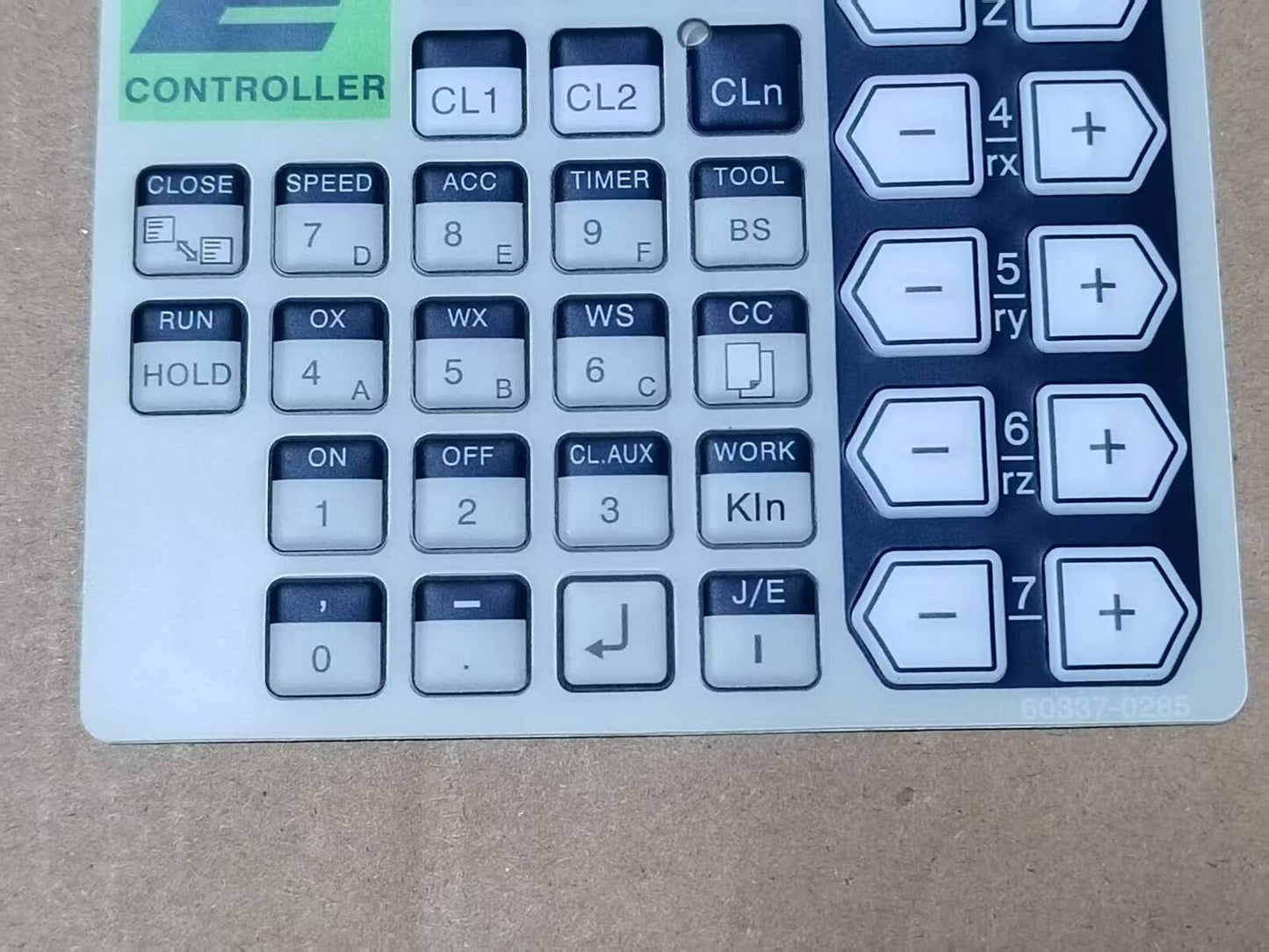 1PC 50817-1457 Keypad Membrane For KAWASAKI Teach Pendant Keysheet