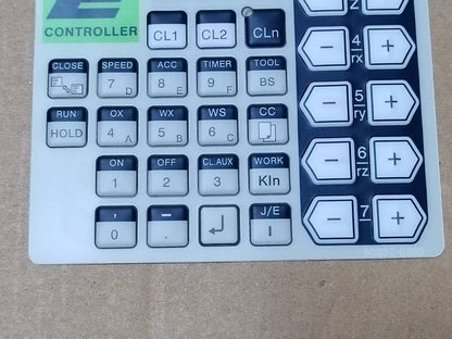 1PC 50817-1457 Keypad Membrane For KAWASAKI Teach Pendant Keysheet