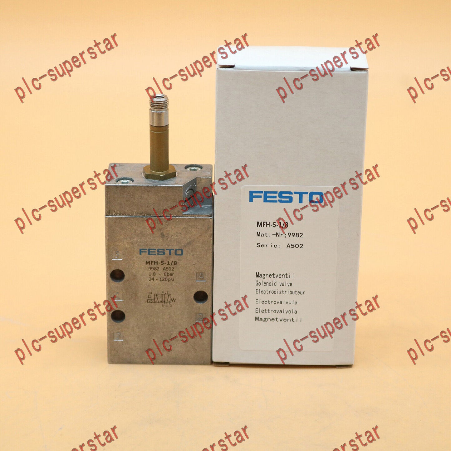 FESTO Solenoid Valve MFH-5-1/8 – Industrial Use - FESTO