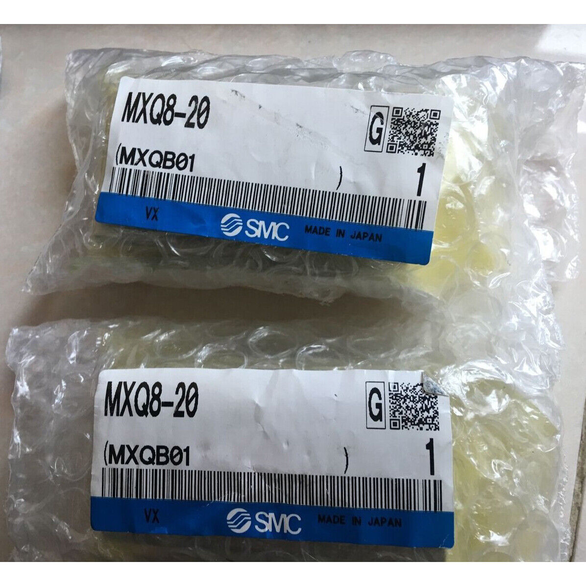 SMC MXQ8-20 Pneumatic Cylinder FOR SMC MXQ8-20 Pneumatic cylinder 1 Year - SMC