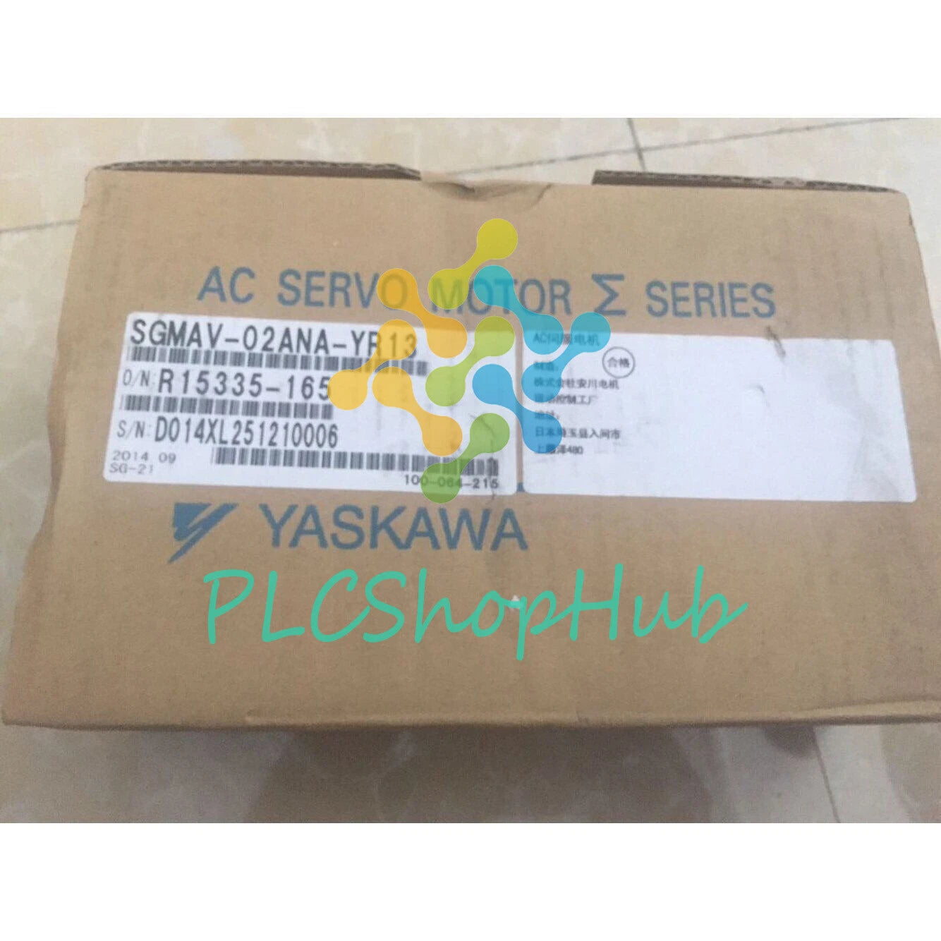 1PCS YASKAWA SGMAV-02ANA-YR13 SERVO MOTOR