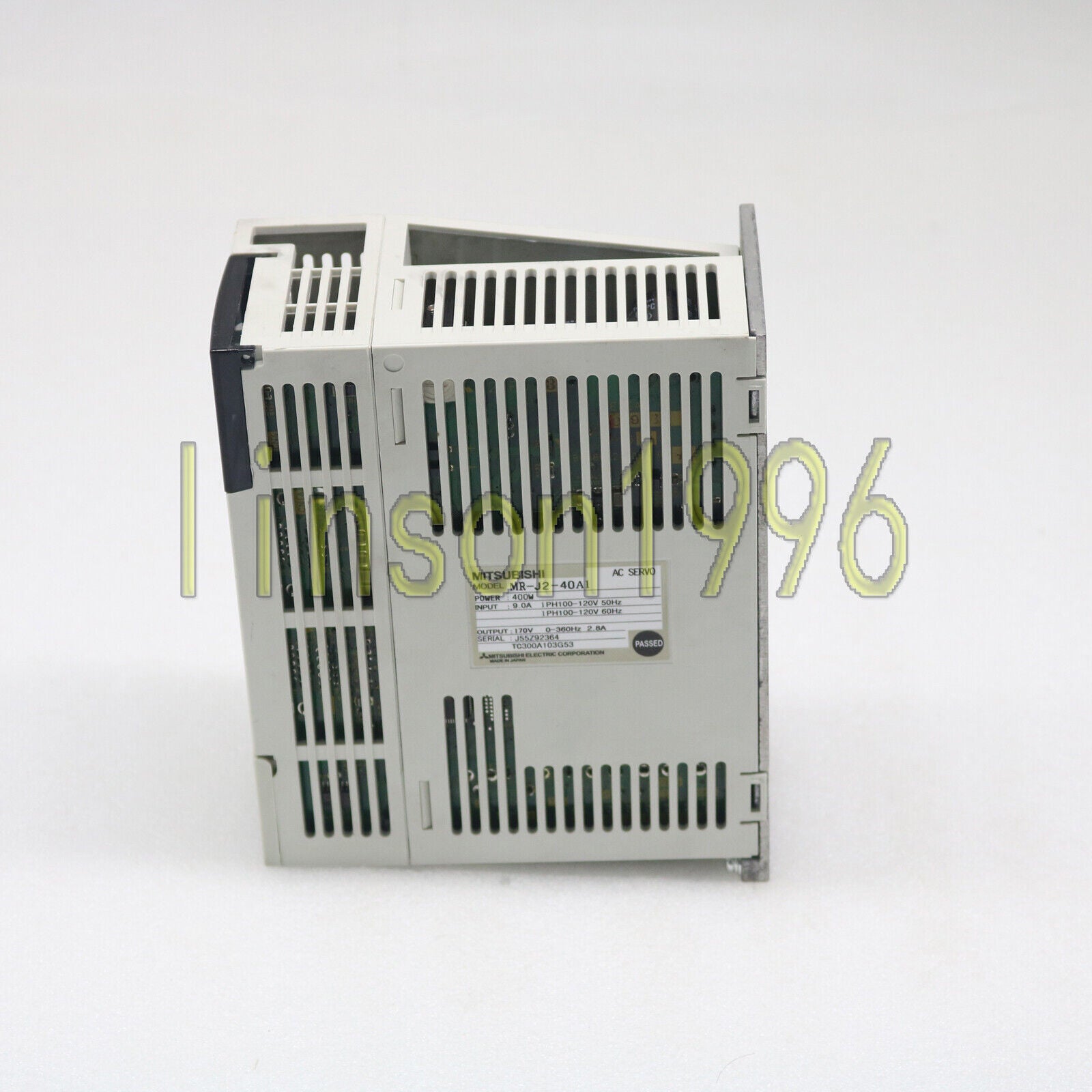 used Mitsubishi AC servo drive MRJ2-40A1 tested in OK - MITSUBISHI