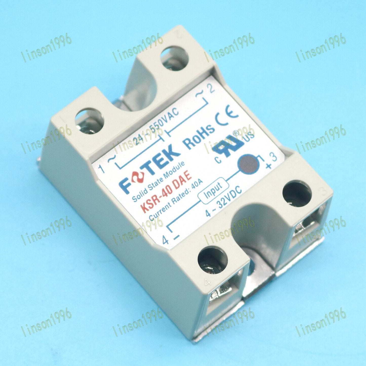 1PC FOTEK KSR-40DAE 40A Relay Stock - FOTEK