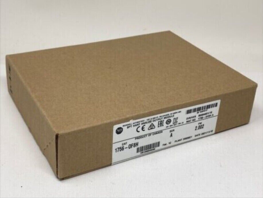 New Allen Bradley 1756OF8H Ser A ControlLogix Analog Output Module US - ALLEN BRADLEY