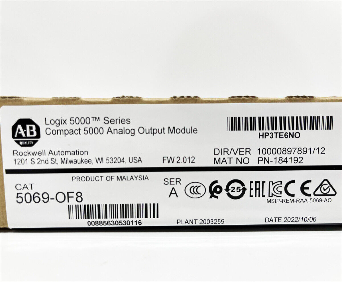 5069-OF8 Compact Logix Output Module - LOGIX