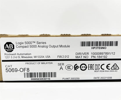 5069-OF8 Compact Logix Output Module - LOGIX