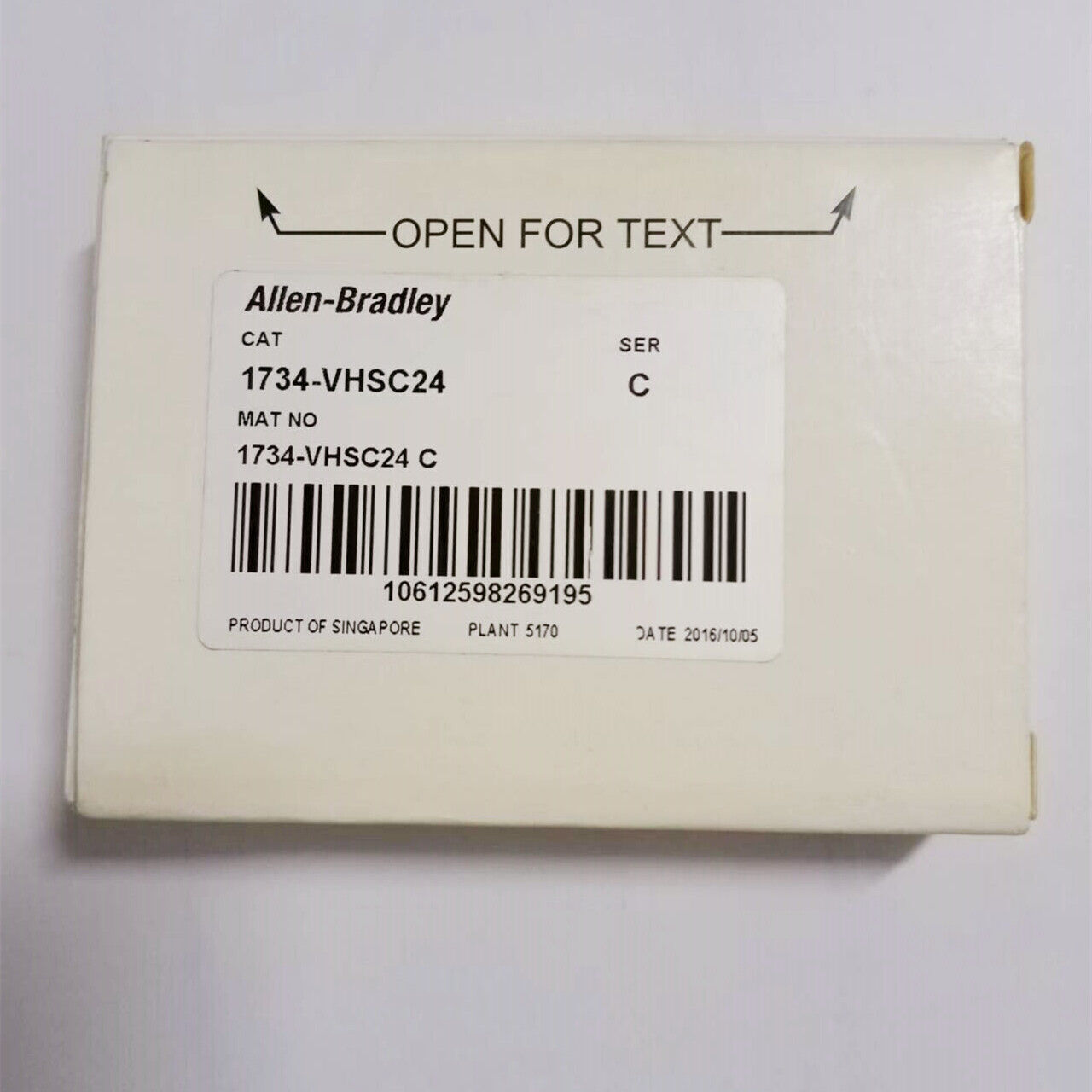 Allen Bradley AB 1734-VHSC24 Point IO Module - High Speed Counter - NEW - ALLEN BRADLEY