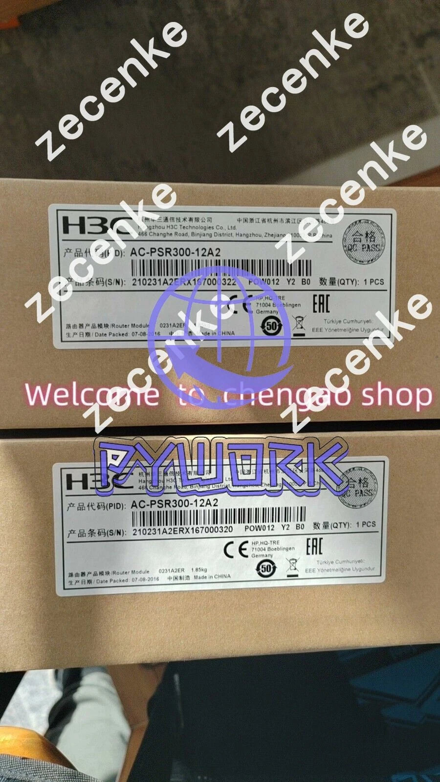 1Pcs AC-PSR300-12A2 Power Module#B1277R CL