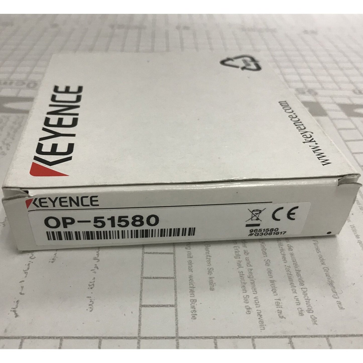 1PC Keyence Sensor Cable OP-51580 1 Year - KEYENCE