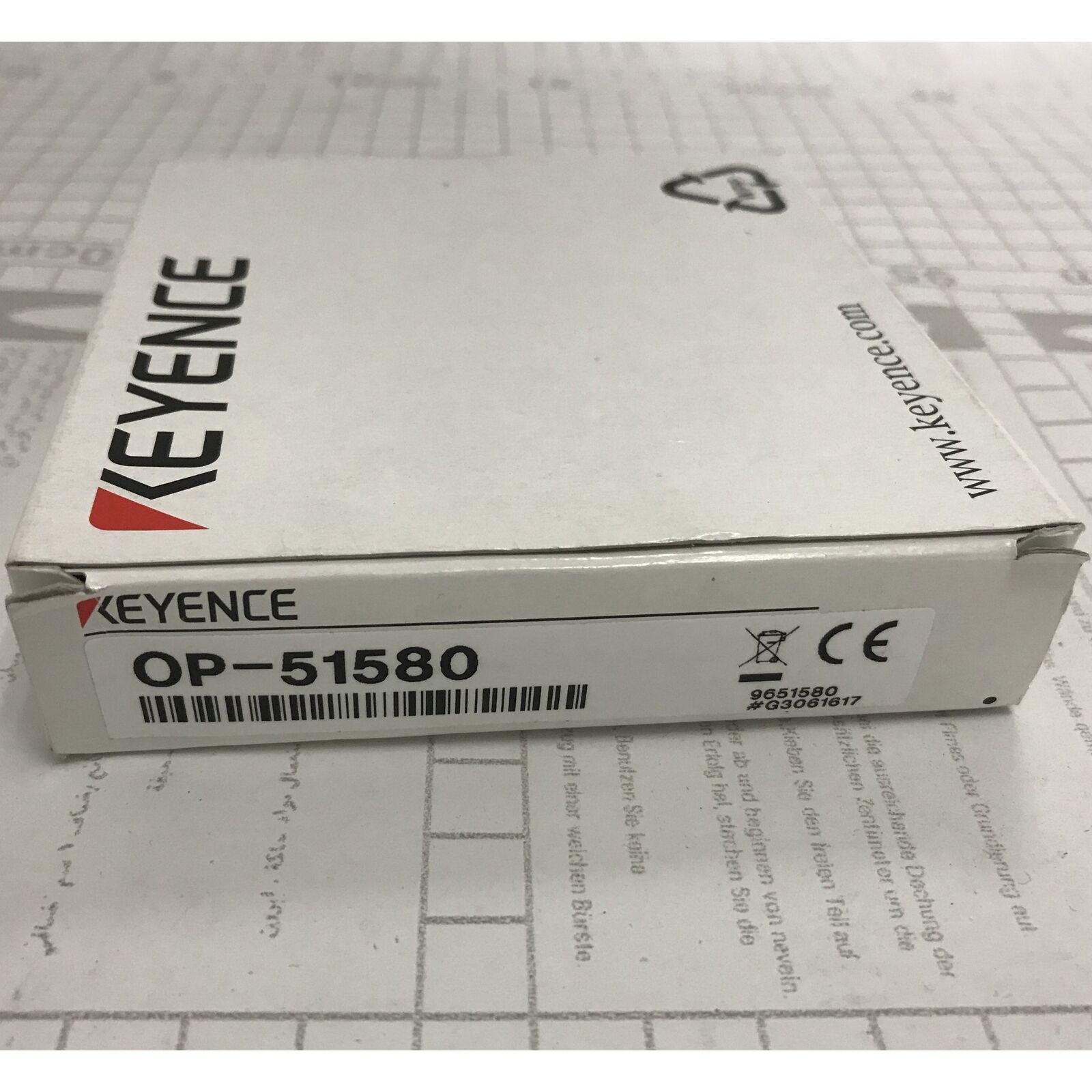 1PC Keyence Sensor Cable OP-51580 1 Year - KEYENCE
