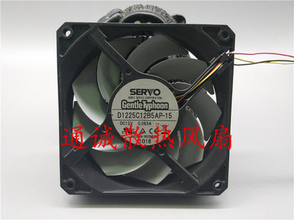 SERVO D1225C12B5AP-15 12V 0.083A 12025 12cm cooling fan