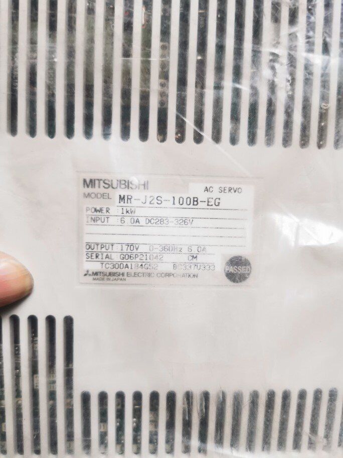 Mitsubishi servo drive tested good condition MR-J2S-200B-EG254 - MITSUBISHI