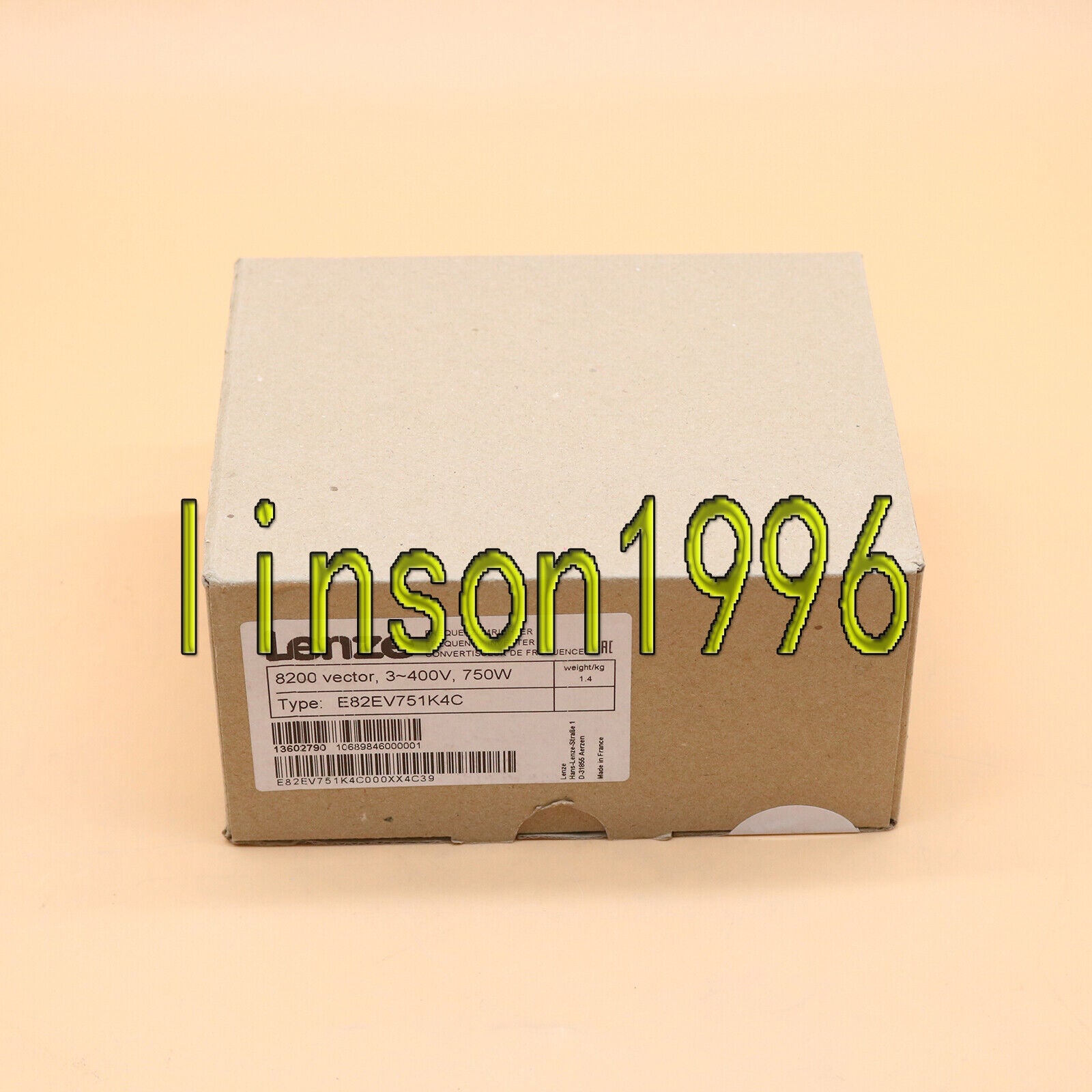 1PC LENZE E82EV751K4C 3PH 0.75kW 0-400V PLC Driver - LENZE