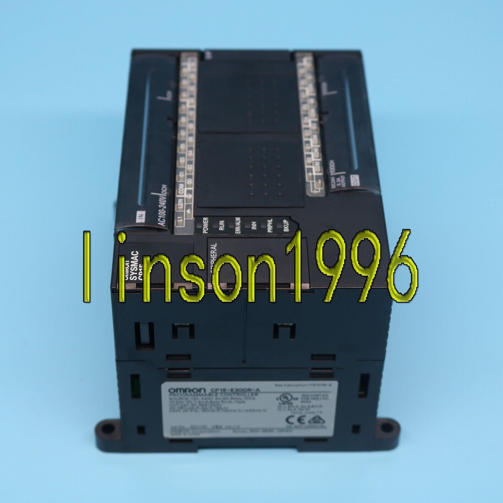 used  Omron PLC CP1E-E30DR-A Tested In Good Condition
