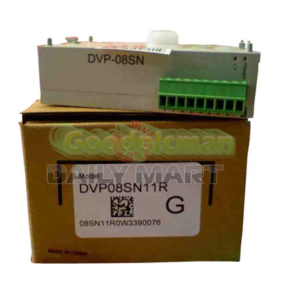 DELTA DVP08SN11R 8 Relay Output Function Module Digital I/O Extension Unit