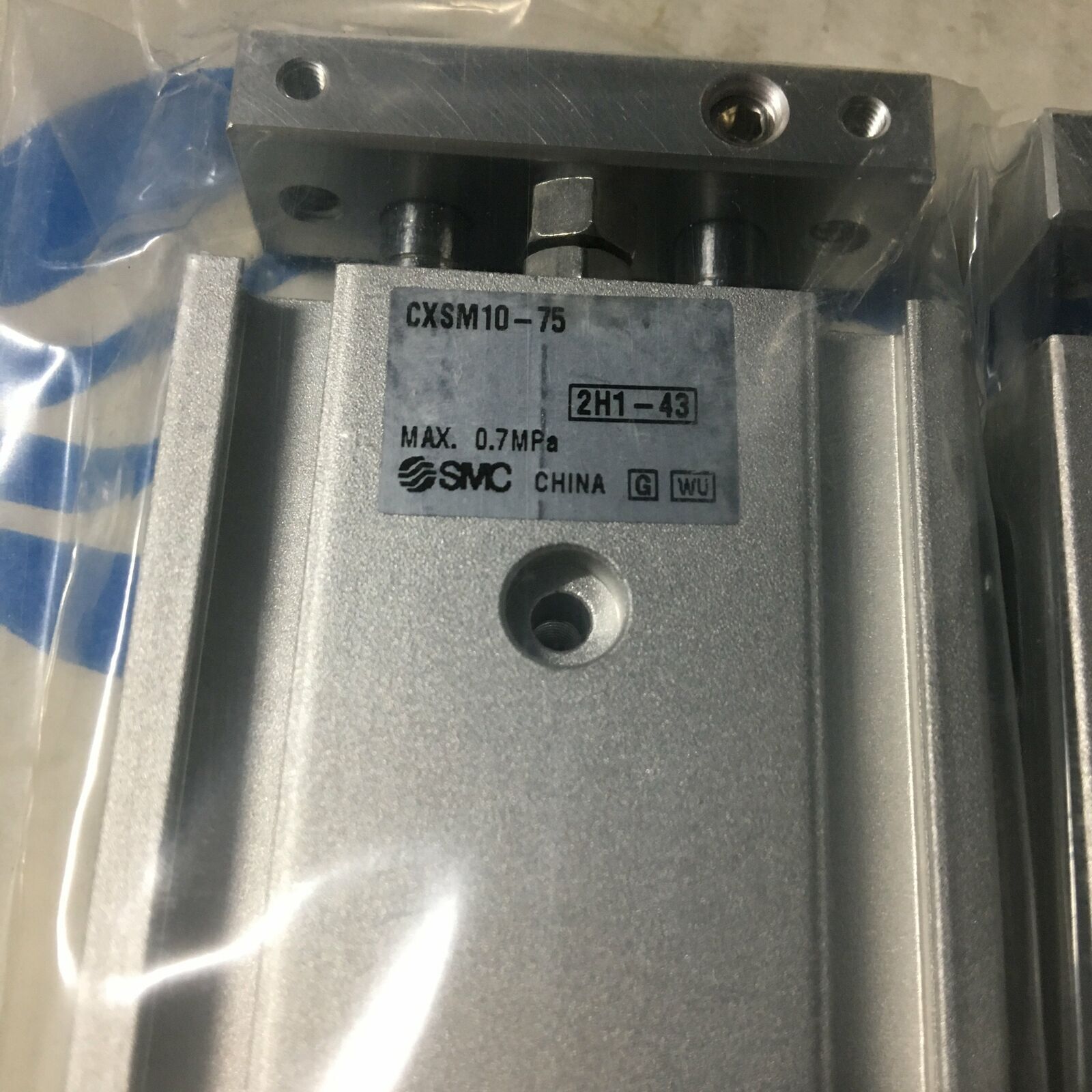 New SMC CXSM10-75 Double Shaft Cylinder - High-Quality Industrial Component - SMC