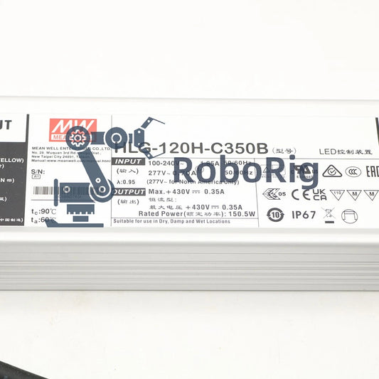1PCS Mean Well HLG-120H-C350B AC-DC Single Output LED Driver