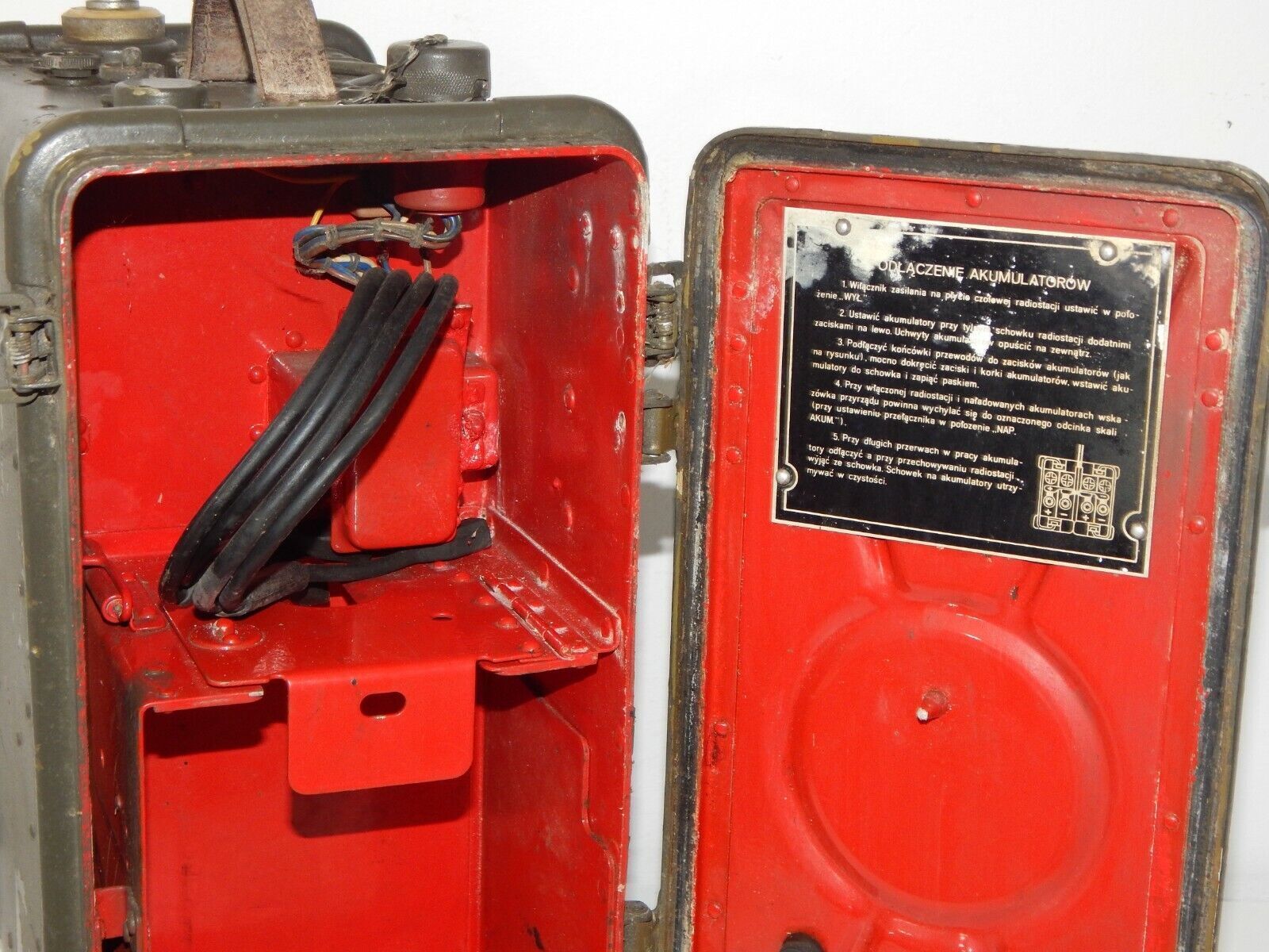 Used Radio R-105d Soviet Military Radio - RUSSIAN