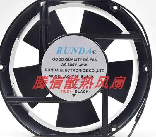RUNDA AC17251B380H 17251 AC380V 35W 17CM Axial Cooling Fan