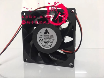 Delta FFB0824SHE 3620865811 DC24V 0.51A 8CM 2-Pin Inverter Cooling Fan