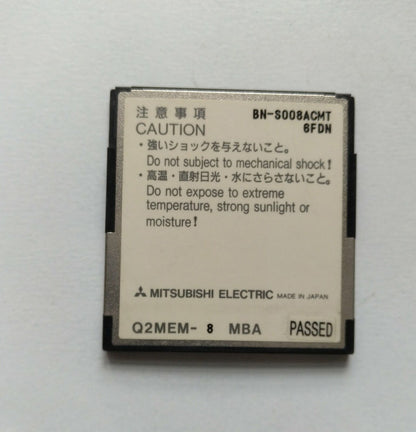 Mitsubishi Memory Card Q2MEM-8MBA - MITSUBISHI