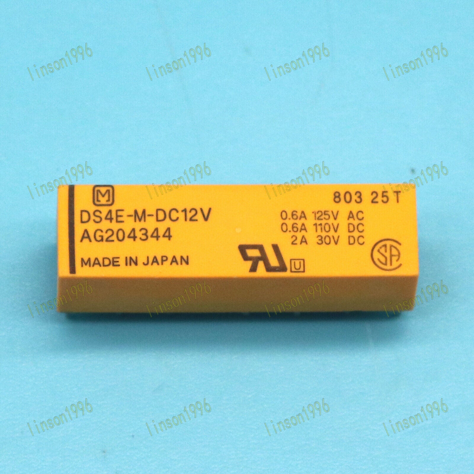 10-PC Panasonic Signal Relay DS4E-M-DC12V 14Pin Fast Ship - PANASONIC