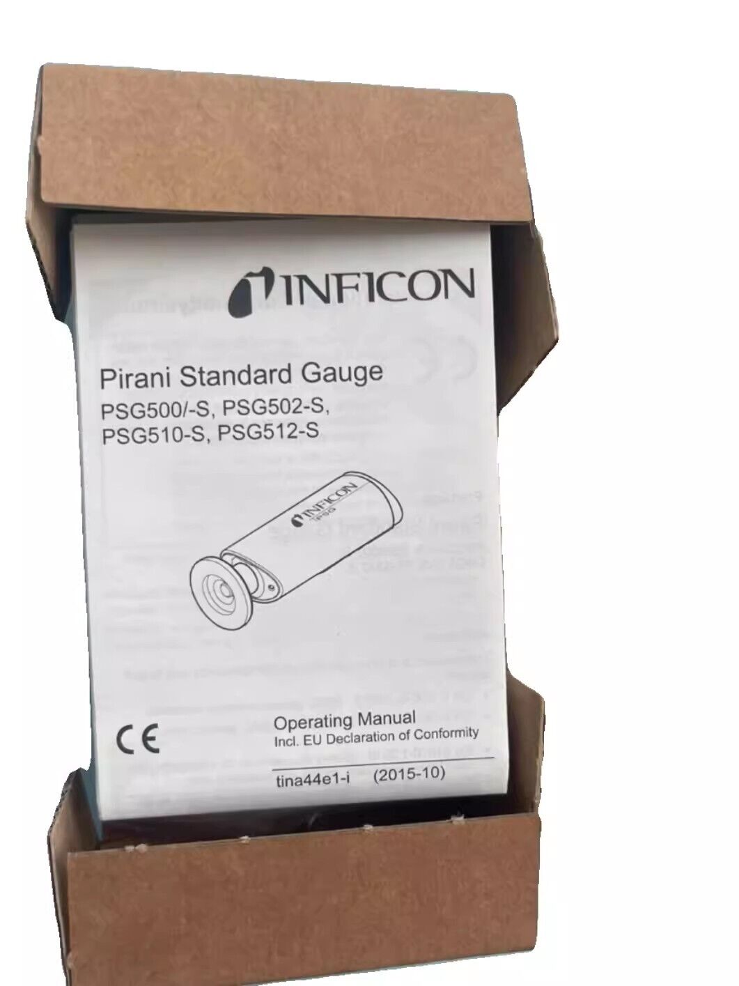 new 1pcs INFICON Vacuometer PSG500-S 350-080 Sensor - INFICON