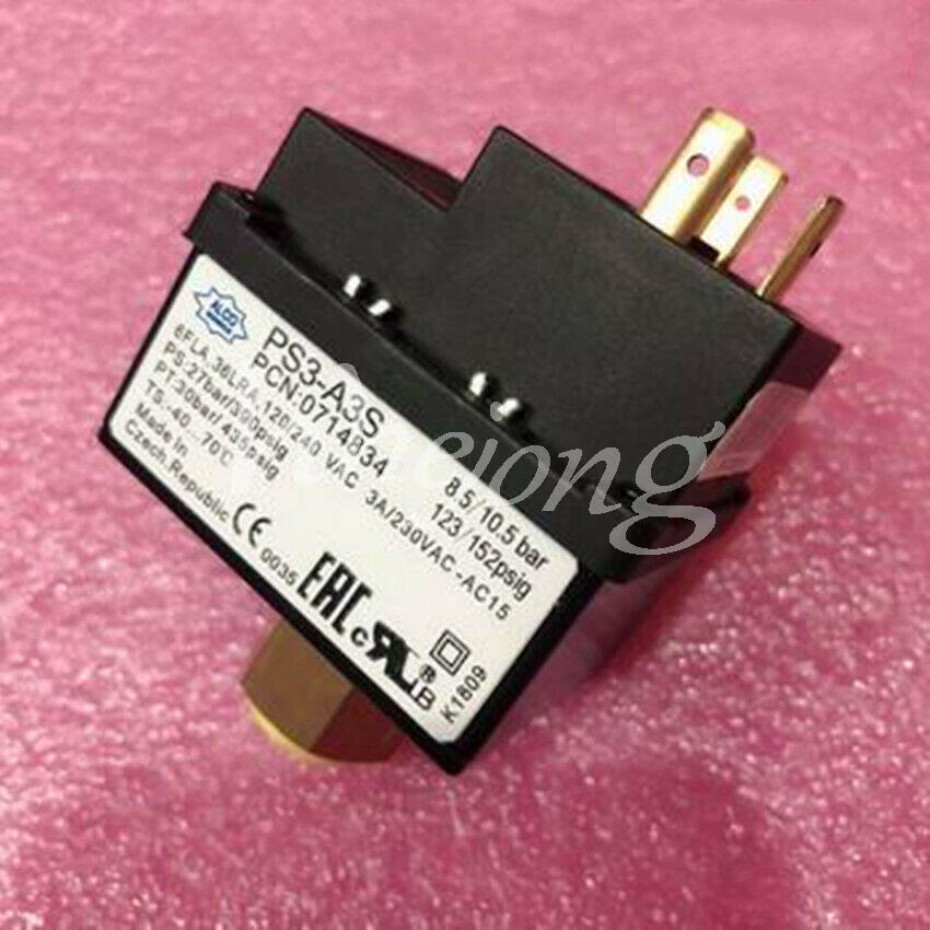1PCS Alco Controls Pressure Switch PS3A3S 8.5/10.5 Bar - ALCO CONTROLS