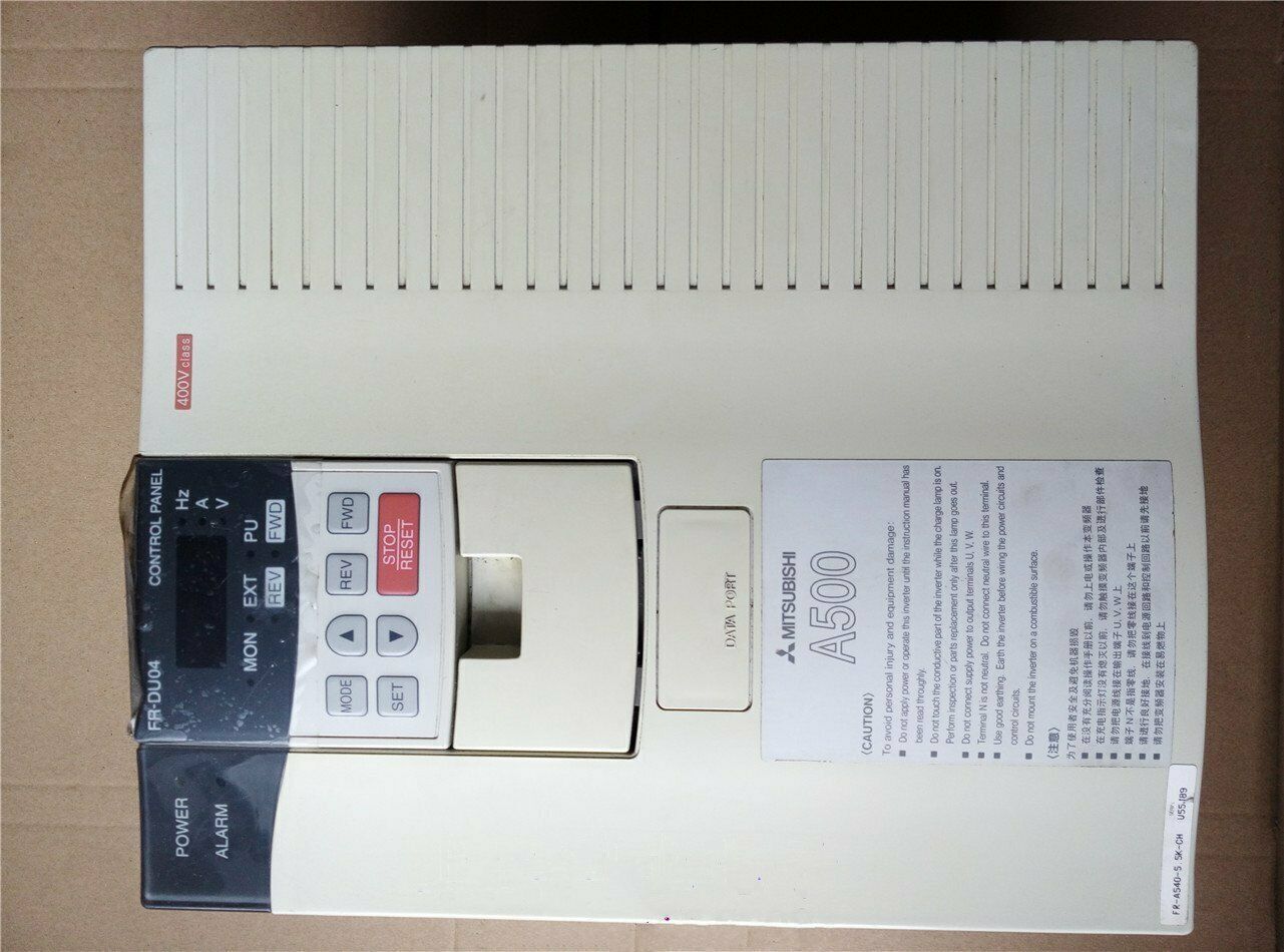 Used Mitsubishi Inverter FR-A540-5.5K-CH Tested Good Condition - MITSUBISHI