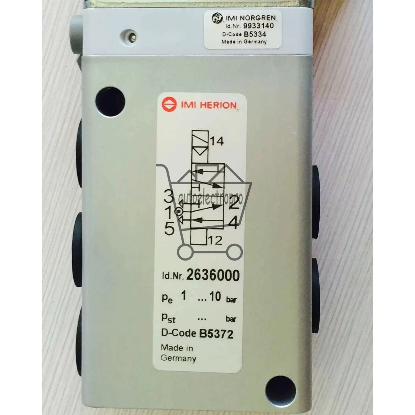 1PCS NORGREN 2636000 Solenoid Valve 24V