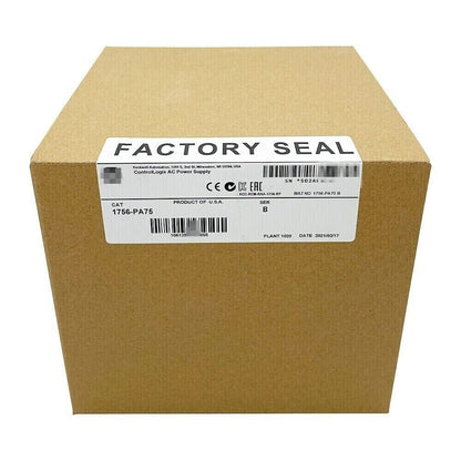 New Factory Sealed AB 1756PA75 ControlLogix AC Power Supply - CONTROLLOGIX