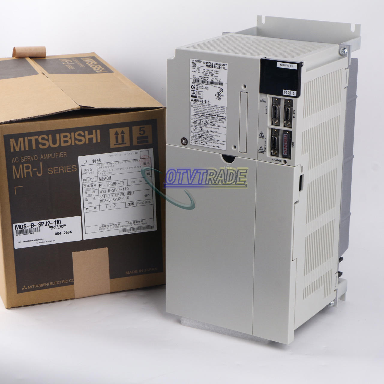 new 1PCS Mitsubishi Spindle Drive MDS-B-SPJ2-110#YC - MITSUBISHI