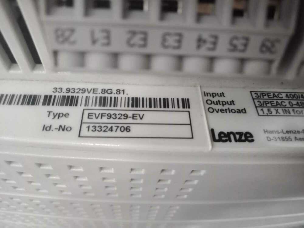 new 1PC LENZE Inverter EVF9329-EV EVF9329EV ping - LENZE