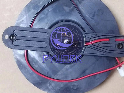 Applicable Yuelun cooling fan 9225 M-3051B 12VDC 0.45A 2P circular DC fan ~